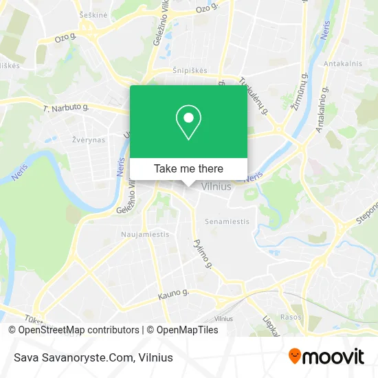 Sava Savanoryste.Com map