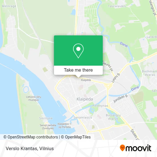 Verslo Krantas map