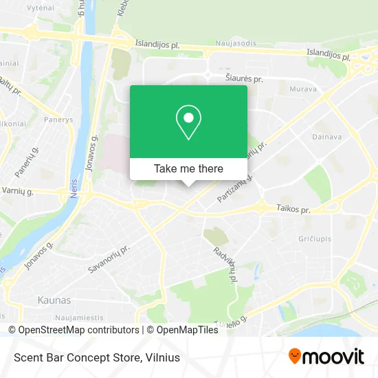 Scent Bar Concept Store map