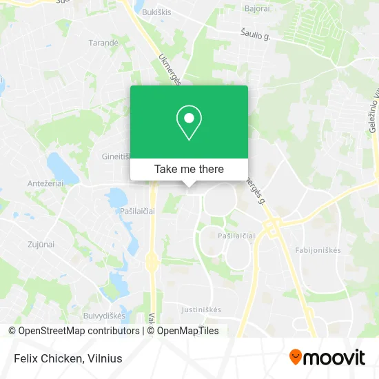 Felix Chicken map