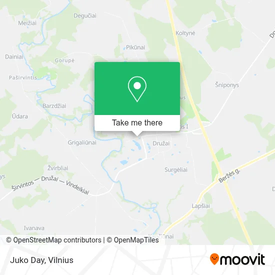 Juko Day map