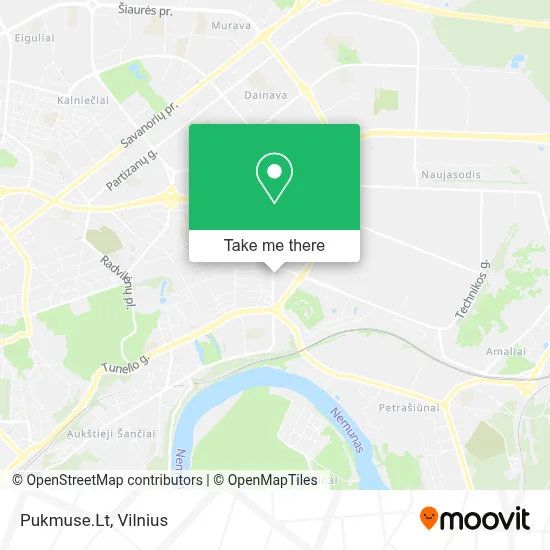 Pukmuse.Lt map