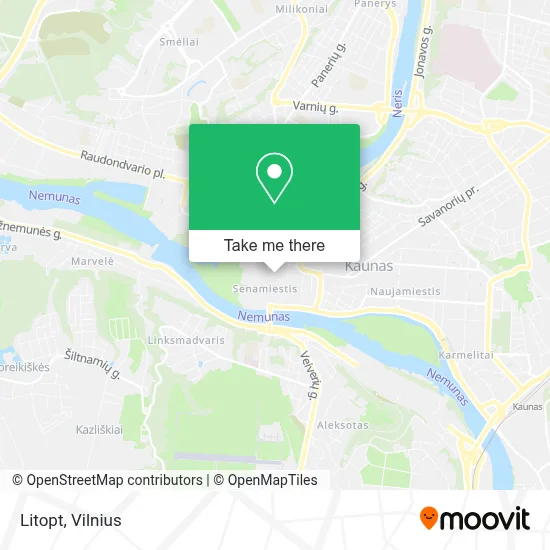 Litopt map