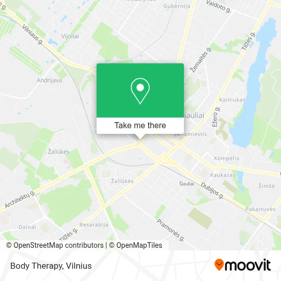 Body Therapy map