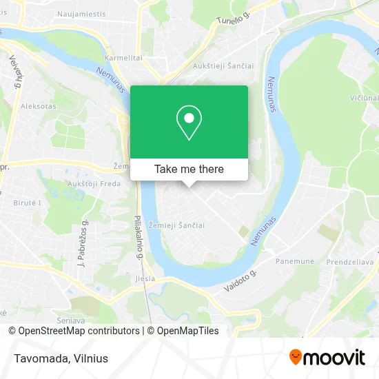 Tavomada map