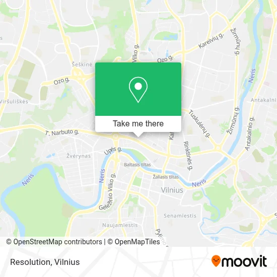 Resolution map