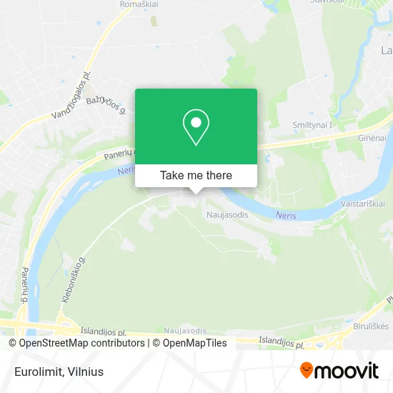 Eurolimit map