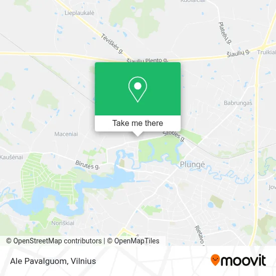 Ale Pavalguom map