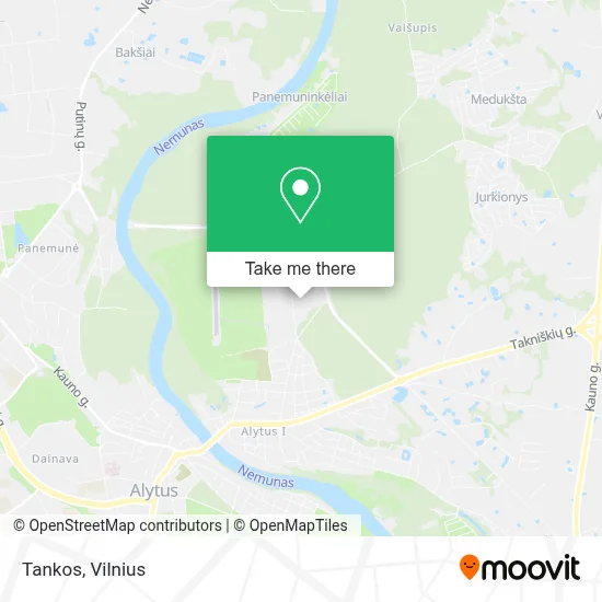 Tankos map