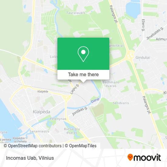 Incomas Uab map