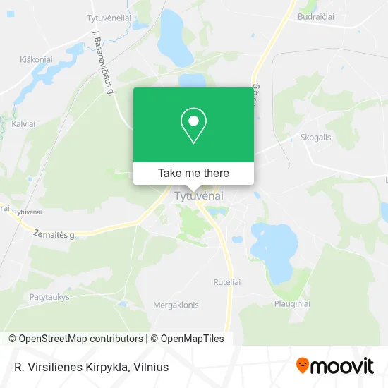 R. Virsilienes Kirpykla map
