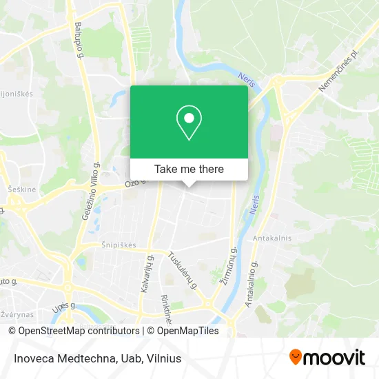 Inoveca Medtechna, Uab map