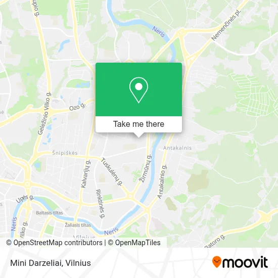 Mini Darzeliai map