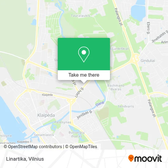 Linartika map