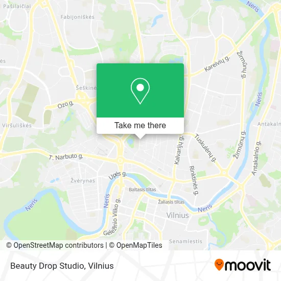 Beauty Drop Studio map