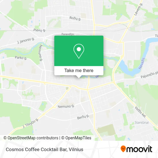 Cosmos Coffee Cocktail Bar map