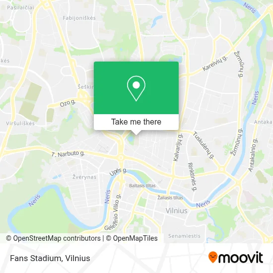 Fans Stadium map