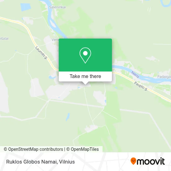 Ruklos Globos Namai map