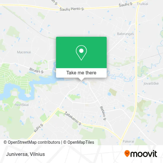 Juniversa map