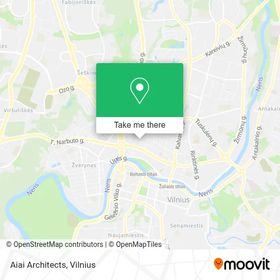Aiai Architects map
