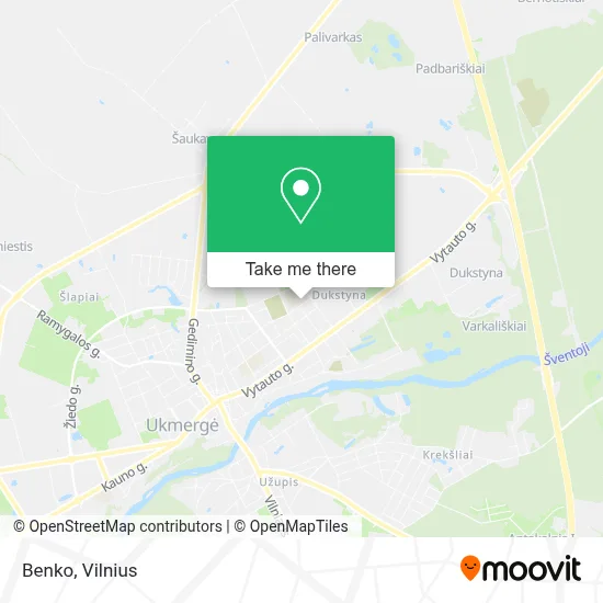 Benko map