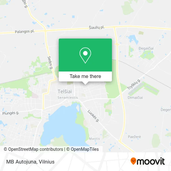 MB Autojuna map