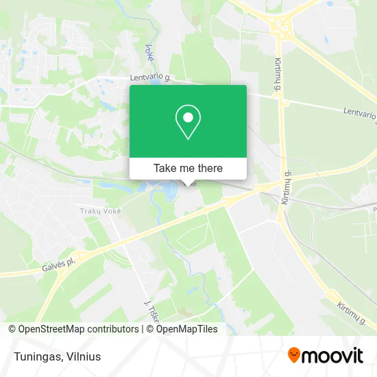 Tuningas map