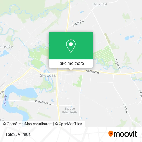 Tele2 map