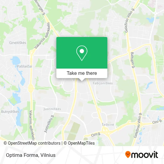Optima Forma map