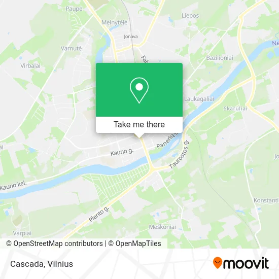 Cascada map