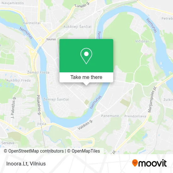 Inoora.Lt map