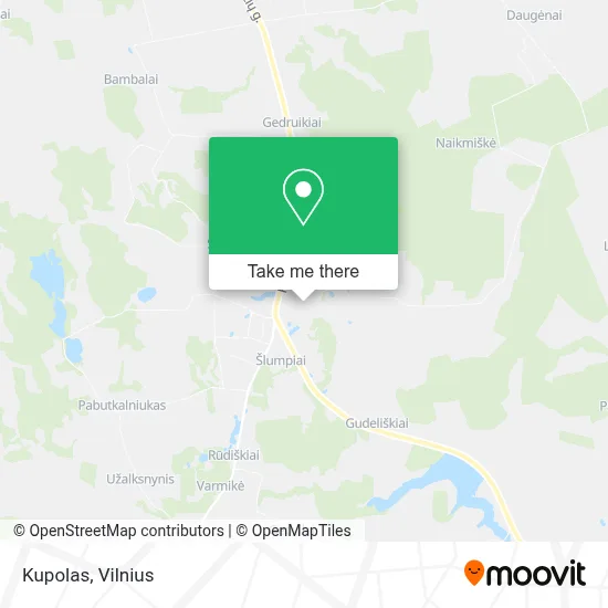 Kupolas map