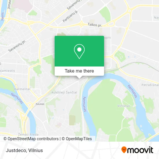 Justdeco map