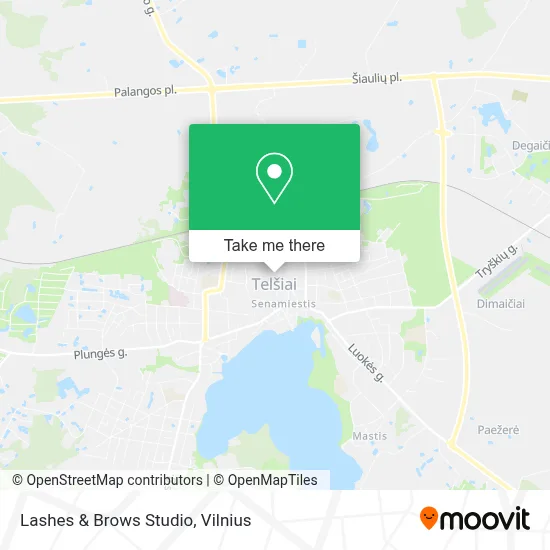 Lashes & Brows Studio map