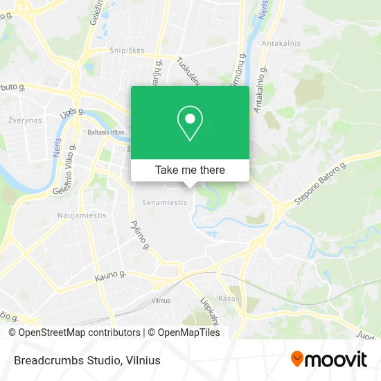 Breadcrumbs Studio map