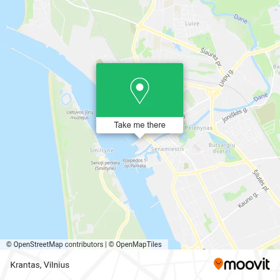 Krantas map