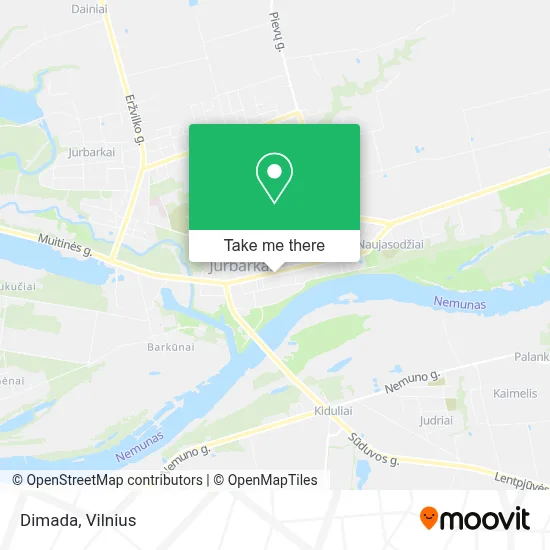 Dimada map