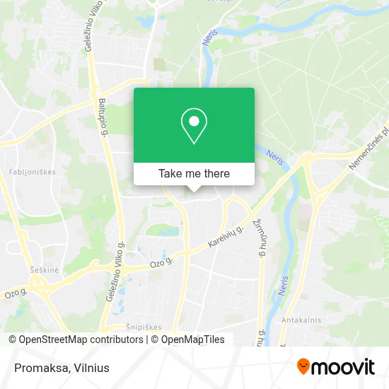 Promaksa map
