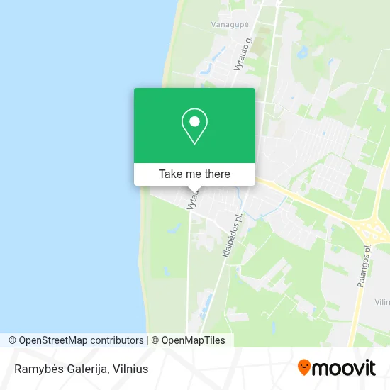 Ramybės Galerija map