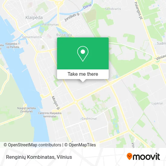 Renginių Kombinatas map