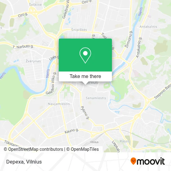 Depexa map