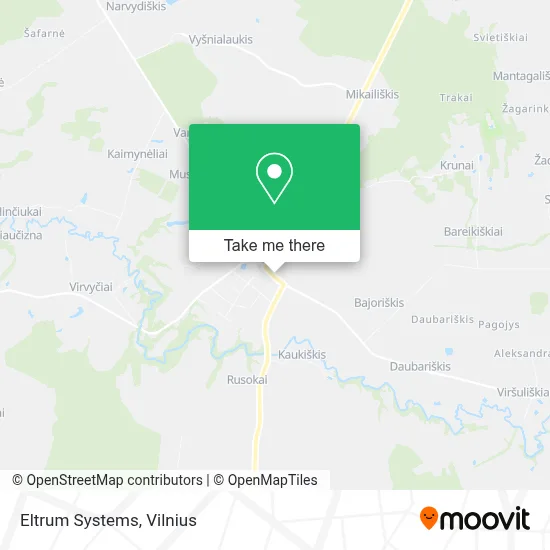 Eltrum Systems map