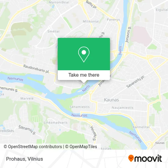 Prohaus map