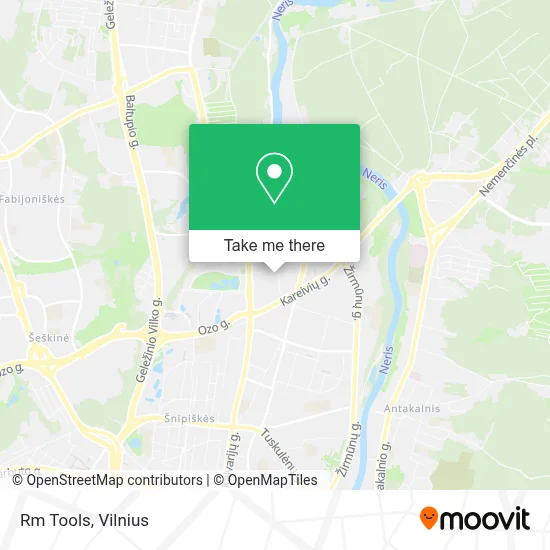 Rm Tools map