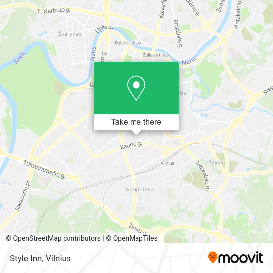 Style Inn map