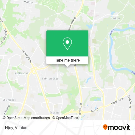 Njoy map