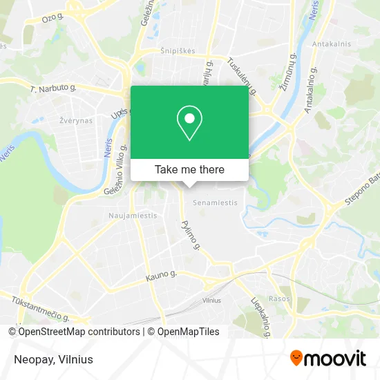 Neopay map