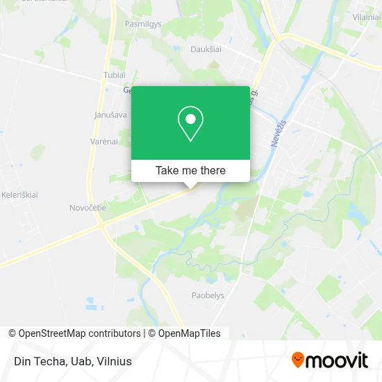 Din Techa, Uab map