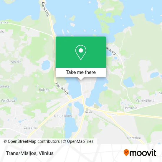 Trans/Misijos map