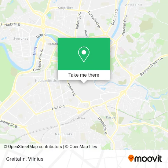 Greitafin map